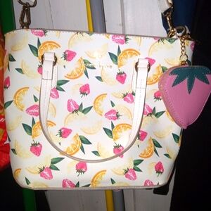 Viral Nanette Lepore Fruit Bag & Keychain/Bag Charm
